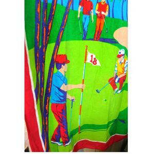 Vintage Hilasal Beach Bath Towel Golf Tropical New